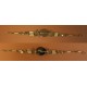 B33 COR Bracelets métal/ corne